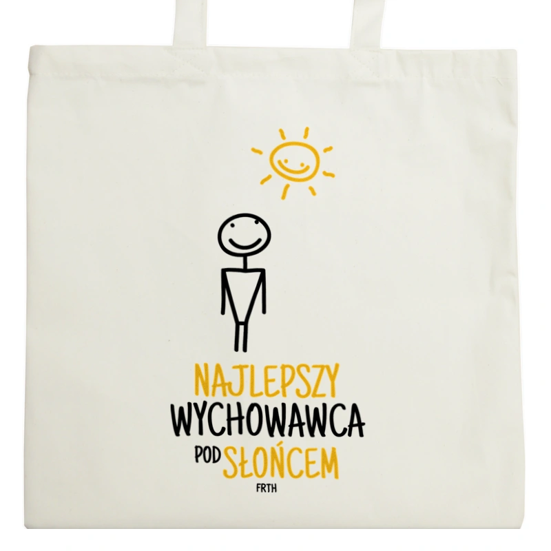 Najlepszy Wychowawca Pod Słońcem - Torba Na Zakupy Natural