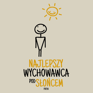 Najlepszy Wychowawca Pod Słońcem - Torba Na Zakupy Natural