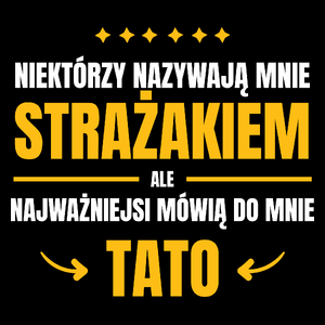 Tata Strażak - Torba Na Zakupy Czarna