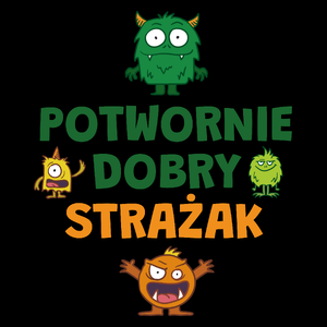 Potwornie Dobry Strażak - Torba Na Zakupy Czarna