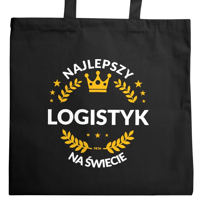 Najlepszy Logistyk Na Świecie - Torba Na Zakupy Czarna