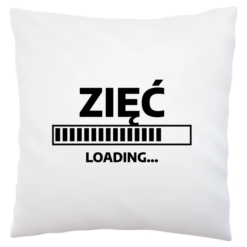 Zięć Loading - Poduszka Biała