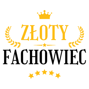 Złoty Fachowiec - Kubek Biały