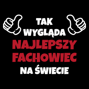 Tak Wygląda Najlepszy Fachowiec Na Świecie - Torba Na Zakupy Czarna