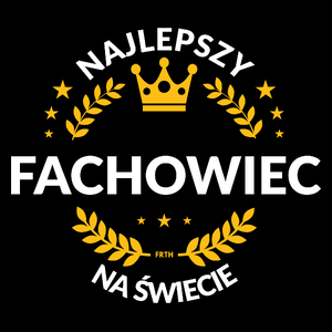 Najlepszy Fachowiec Na Świecie - Torba Na Zakupy Czarna