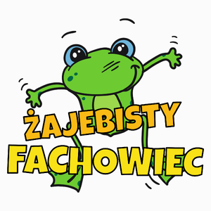 Żajebisty Fachowiec - Poduszka Biała