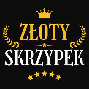 Złoty Skrzypek - Męska Bluza Czarna