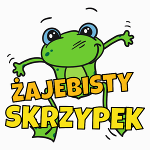 Żajebisty Skrzypek - Poduszka Biała