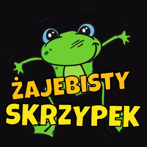 Żajebisty Skrzypek - Męska Bluza Czarna