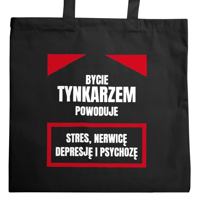 Bycie Tynkarzem - Torba Na Zakupy Czarna