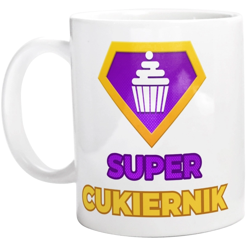 Super Cukiernik - Kubek Biały