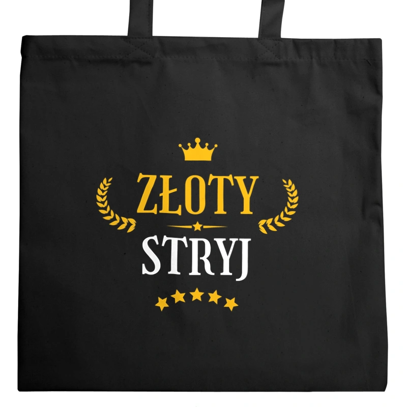 Złoty Stryj - Torba Na Zakupy Czarna