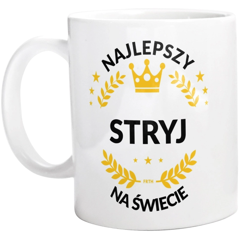 Najlepszy Stryj Na Świecie - Kubek Biały