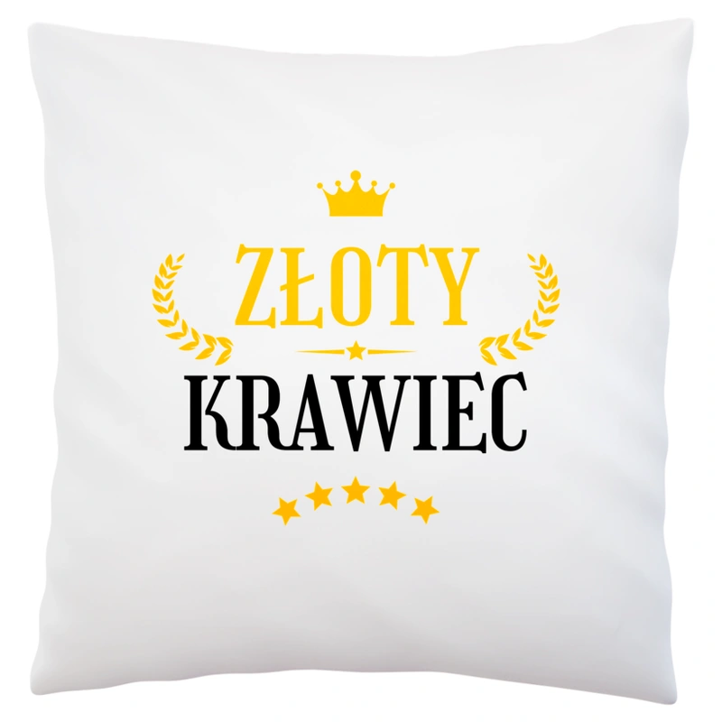 Złoty Krawiec - Poduszka Biała