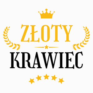 Złoty Krawiec - Poduszka Biała