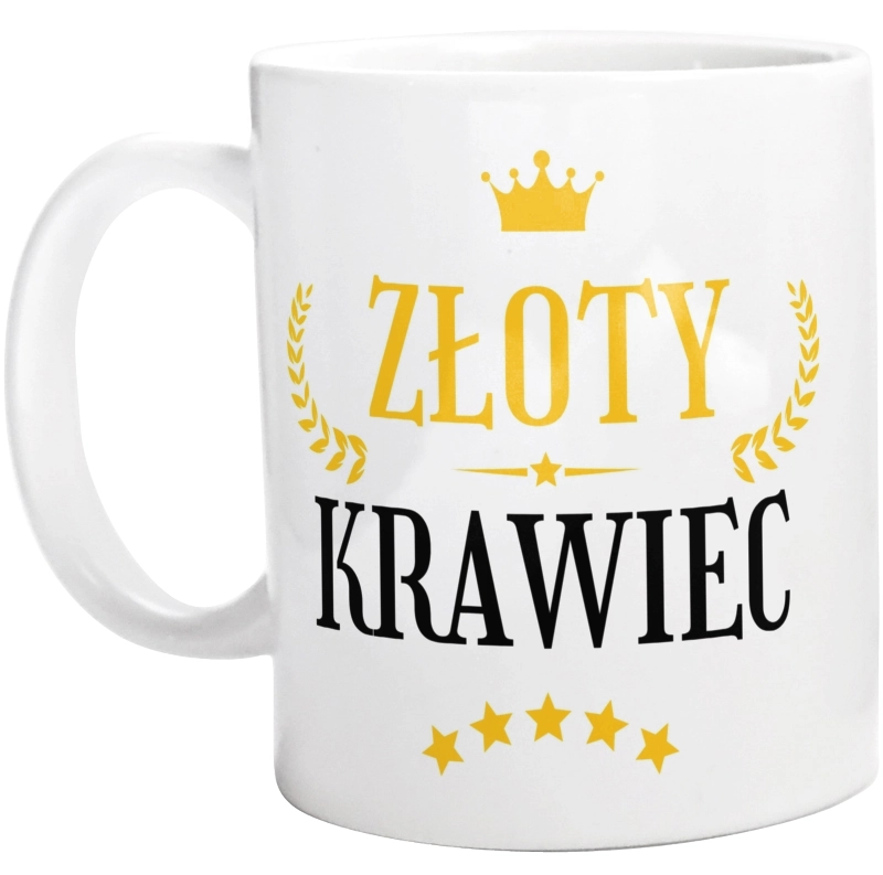 Złoty Krawiec - Kubek Biały