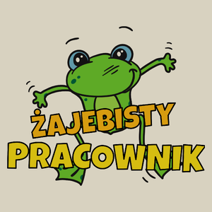 Żajebisty Pracownik - Torba Na Zakupy Natural