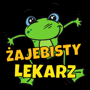 Żajebisty Lekarz - Torba Na Zakupy Czarna