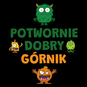 Potwornie Dobry Górnik - Torba Na Zakupy Czarna