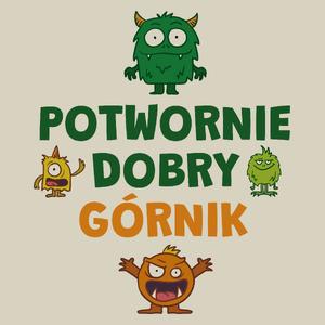 Potwornie Dobry Górnik - Torba Na Zakupy Natural