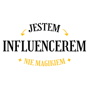 Jestem Influencerem Nie Magikiem - Kubek Biały