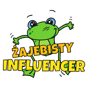 Żajebisty Influencer - Kubek Biały