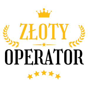 Złoty Operator - Kubek Biały