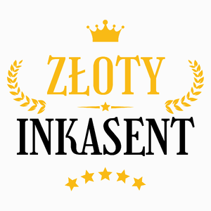 Złoty Inkasent - Poduszka Biała