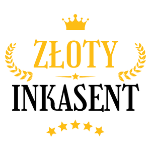 Złoty Inkasent - Kubek Biały