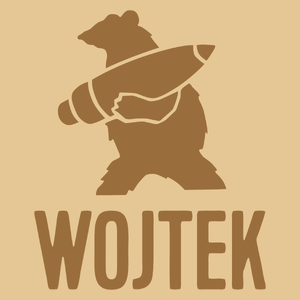 Miś Kapral Wojtek  - Męska Koszulka Piaskowa