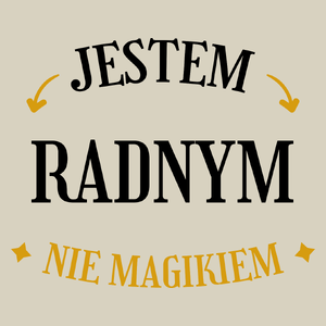 Jestem Radnym Nie Magikiem - Torba Na Zakupy Natural