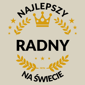 Najlepszy Radny Na Świecie - Torba Na Zakupy Natural