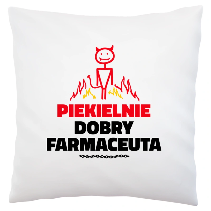 Piekielnie Dobry Farmaceuta - Poduszka Biała