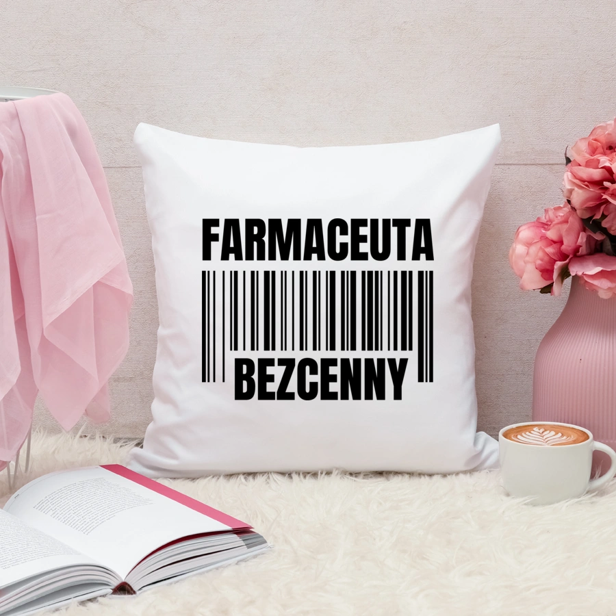 Farmaceuta Bezcenny - Poduszka Biała