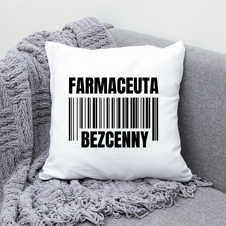 Farmaceuta Bezcenny - Poduszka Biała