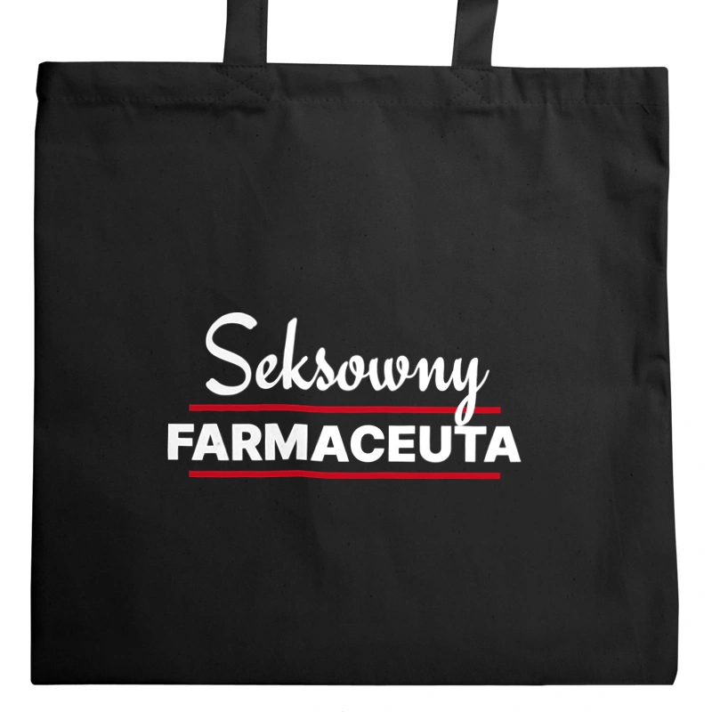 Seksowny Farmaceuta - Torba Na Zakupy Czarna