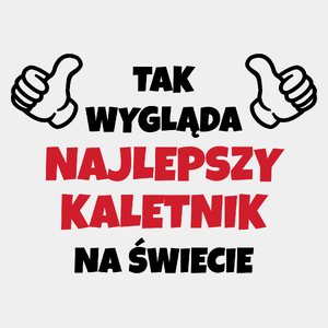 Tak Wygląda Najlepszy Kaletnik Na Świecie - Męska Koszulka Biała