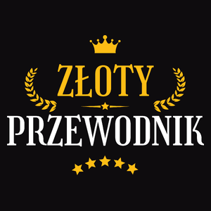 Złoty Przewodnik - Męska Koszulka Czarna