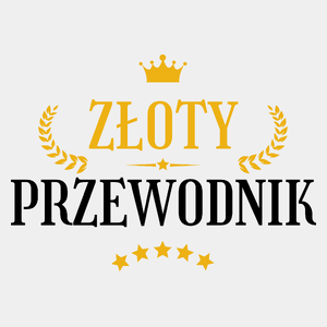 Złoty Przewodnik - Męska Koszulka Biała