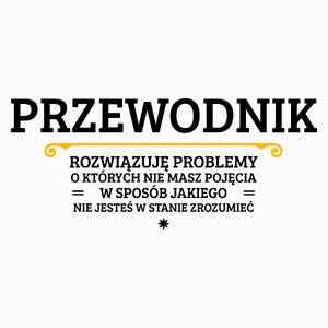 Przewodnik - Rozwiązuje Problemy O Których Nie Masz Pojęcia - Poduszka Biała