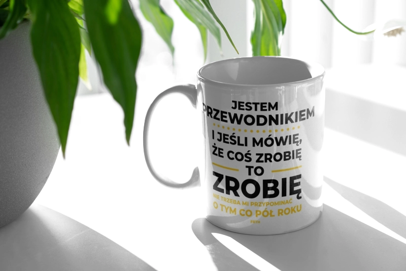 Jeśli Przewodnik Mówi Że Zrobi, To Zrobi - Kubek Biały