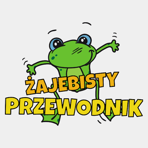 Żajebisty Przewodnik - Męska Koszulka Biała