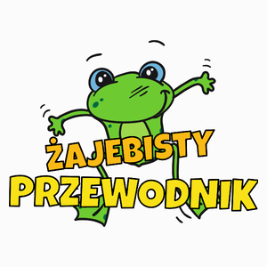 Żajebisty Przewodnik - Poduszka Biała