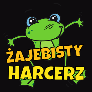 Żajebisty Harcerz - Męska Bluza Czarna