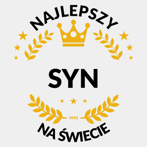 Najlepszy Syn Na Świecie - Męska Koszulka Biała