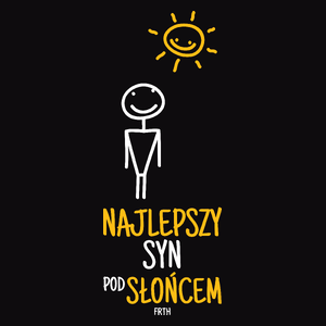 Najlepszy Syn Pod Słońcem - Męska Koszulka Czarna