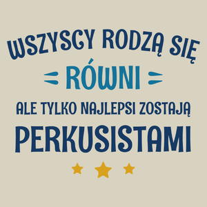 Tylko Najlepsi Zostają Perkusistami - Torba Na Zakupy Natural