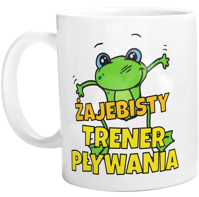 Żajebisty Trener Pływania - Kubek Biały