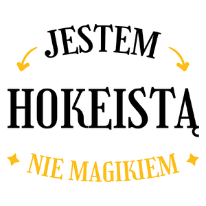 Jestem Hokeistą Nie Magikiem - Kubek Biały