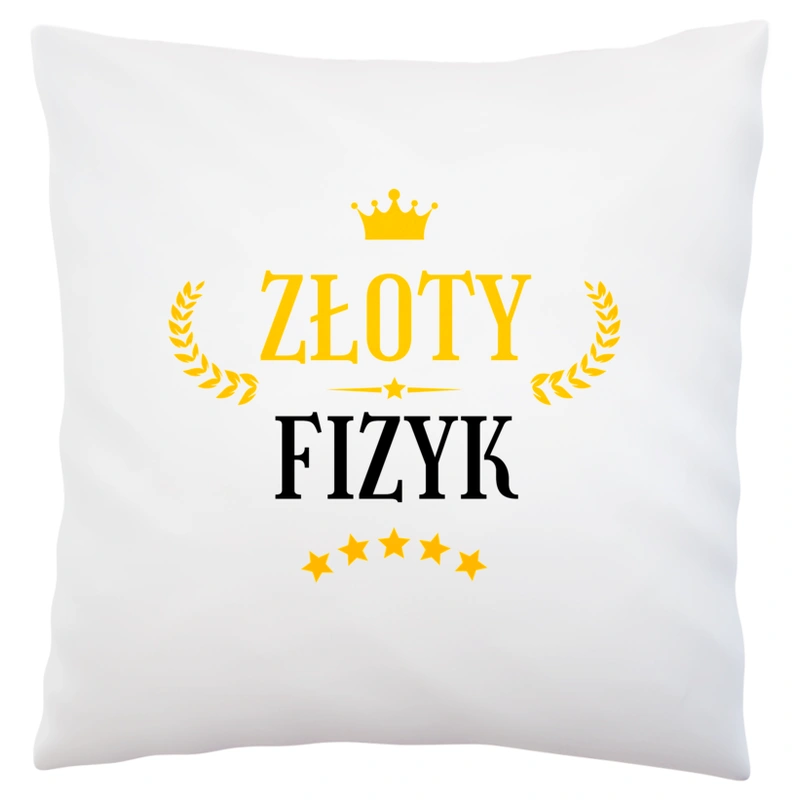 Złoty Fizyk - Poduszka Biała